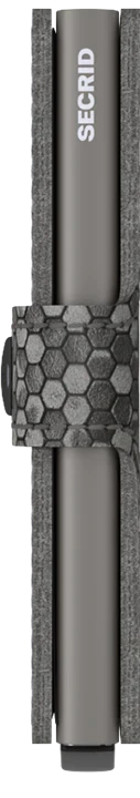 Secrid Miniwallet Grey Hexagon