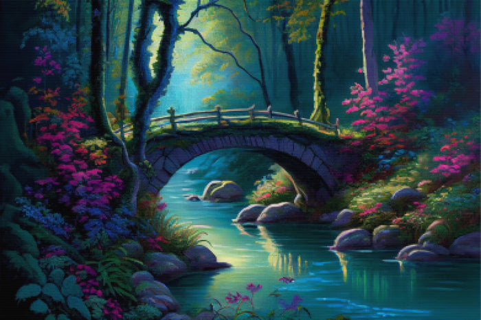 Serene Forest Stream