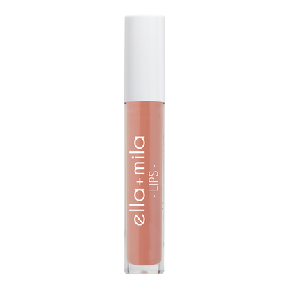 Set Plans warm peach nude liquid lipstick tube – ella+mila Lips