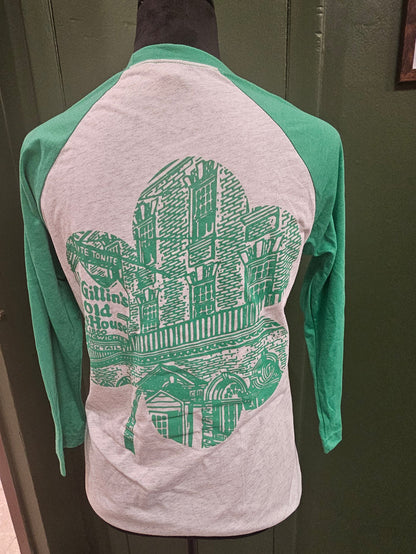 Green and white shamrock MrGillins facade design