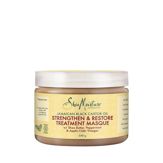 SHEA MOISTURE JAMAICAN BLACK CASTOR OIL Treatment Masque 12oz