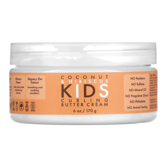 Shea Moisture Kids Coconut & Hibiscus Curling Butter Cream 6oz