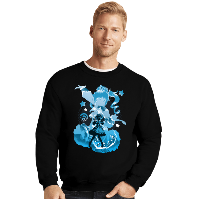 Crewneck Sweater, Unisex / Small / Black