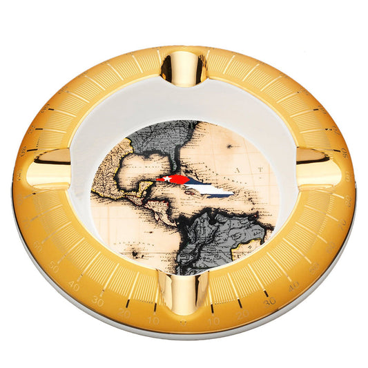 Siglo Cuba Navigation Porcelain Ashtray