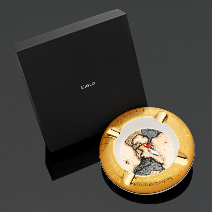 Siglo Cuba Navigation Porcelain Ashtray