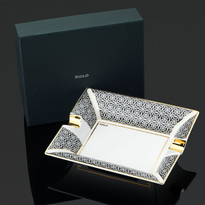 Siglo Opulent Large Porcelain Ashtray