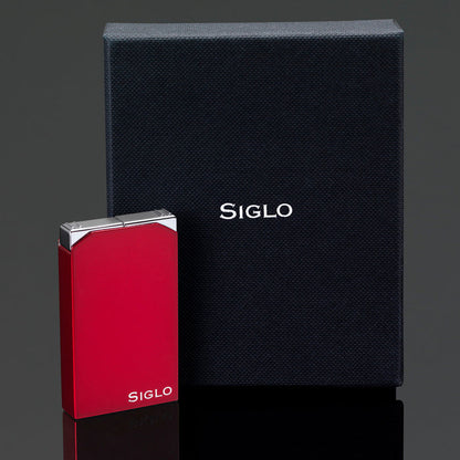 Siglo Twin Flames Shiny Red Lighter