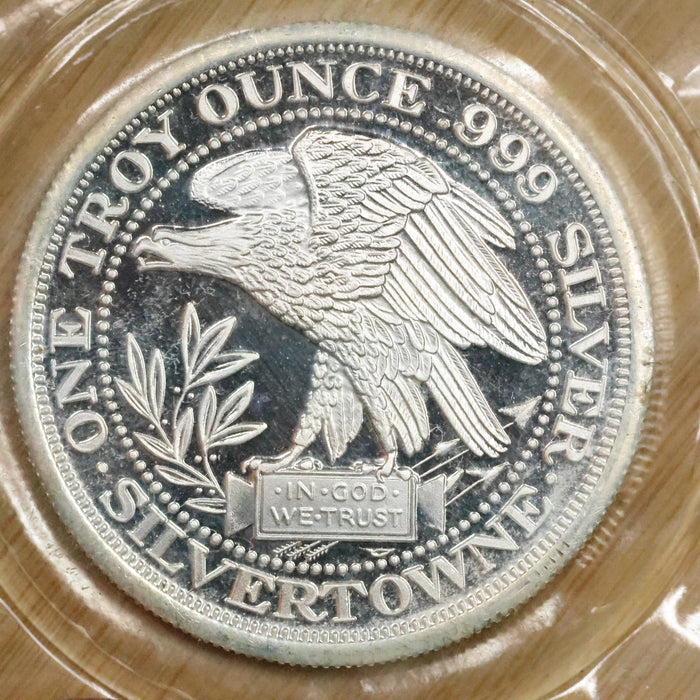 SilverTowne Morgan Style .999 Fine 1 oz. Silver Round Sealed