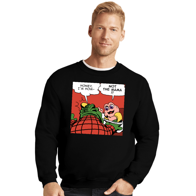 Crewneck Sweater, Unisex / Small / Black
