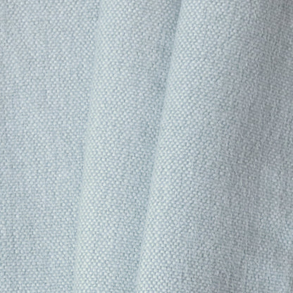 Sky light blue woven fabric with subtle texture, made-to-order, short lead times, quality crafted, manufactured in the USA