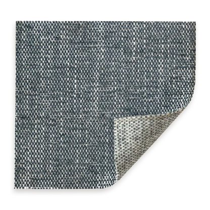 Slate fabric swatch in textured performance woven material, made-to-order, short lead times, manufactured in the USA.