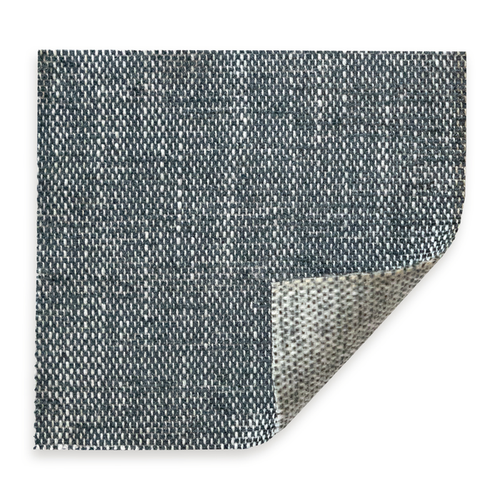Slate fabric swatch in textured performance woven material, made-to-order, short lead times, manufactured in the USA.
