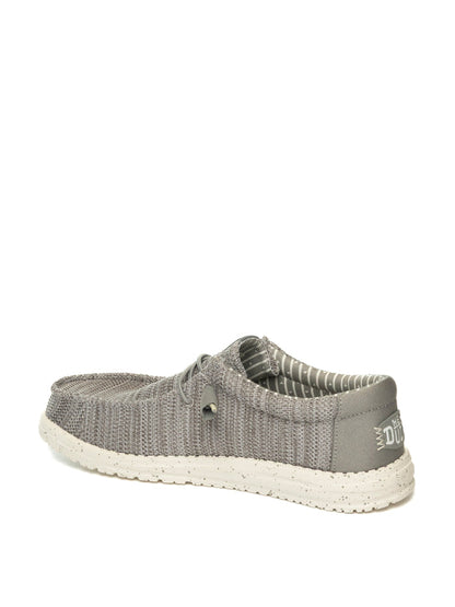 HEY DUDE slip on wally stretch grigio 41898 WALLY STRETCH-030