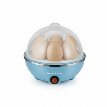Slivers Criest Egg Steamer - White Background