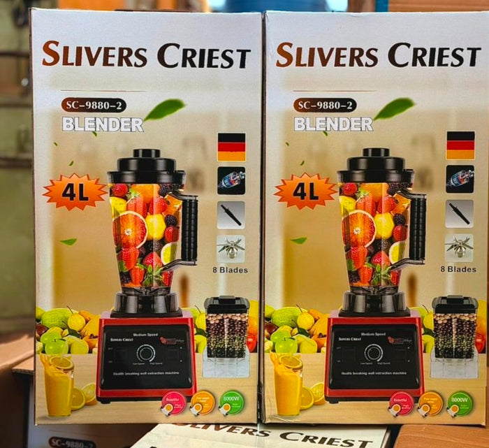 Slivers Criest SC-9880-2 4L Commercial Blender