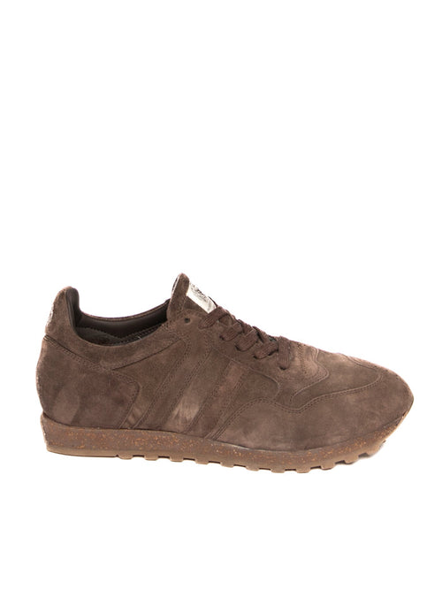 ALBERTO FASCIANI sneaker scamosciata espresso<BR/> 6500 SAMBUCO-ESPRESSO