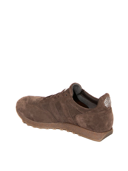 ALBERTO FASCIANI sneaker scamosciata espresso<BR/> 6500 SAMBUCO-ESPRESSO