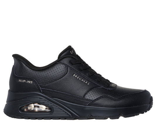 SKECHERS Sneaker uno slip-ins nero 177118 UNO.SLIPIN-BBK