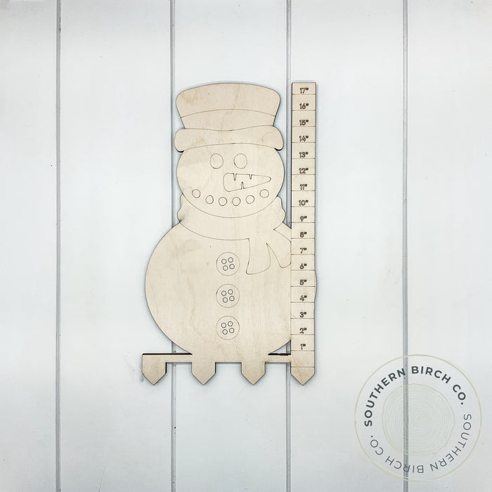 Snow Measurement Stake (Snowman)