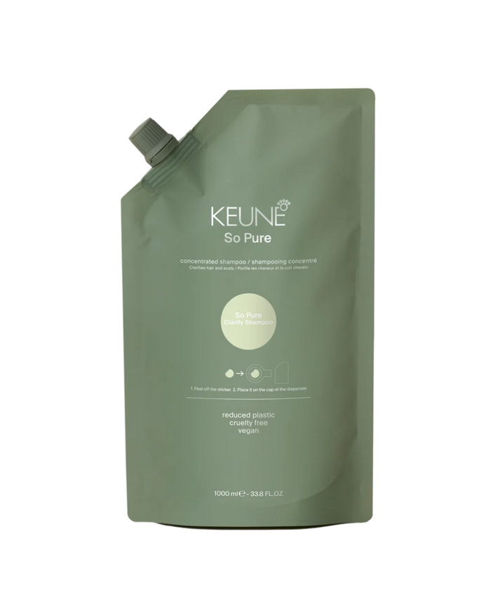 Keune So Pure Clarify Shampoo 1000ml Care For Hair