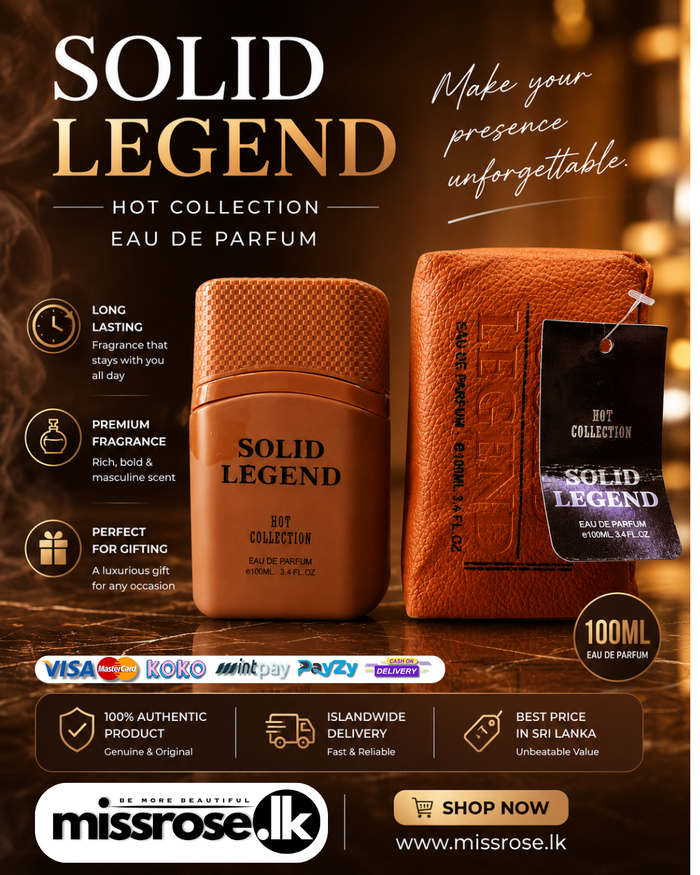 Solid Legend Hot Collection Eau De Parfum 100ml