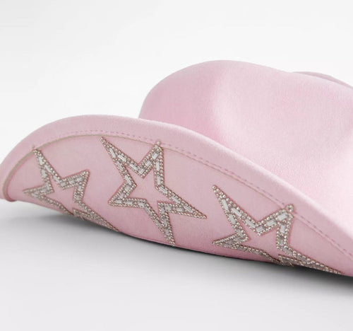 Sparkle Star Cowgirl Hat
