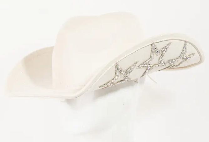 Sparkle Star Cowgirl Hat