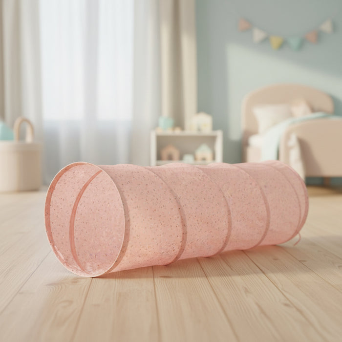 Spieltunnel Little Pink Flowers von Little Dutch in Rosa für Kinder ab 12 Monaten