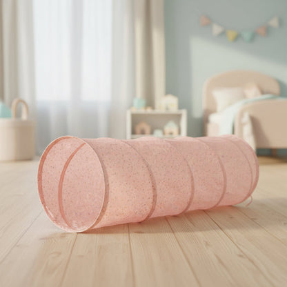 Spieltunnel Little Pink Flowers von Little Dutch in Rosa für Kinder ab 12 Monaten