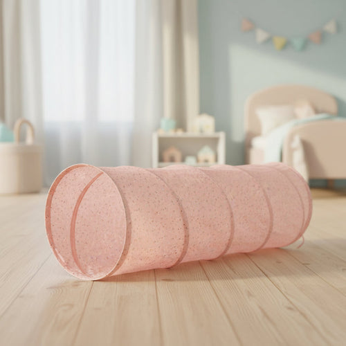 Spieltunnel Little Pink Flowers von Little Dutch in Rosa für Kinder ab 12 Monaten