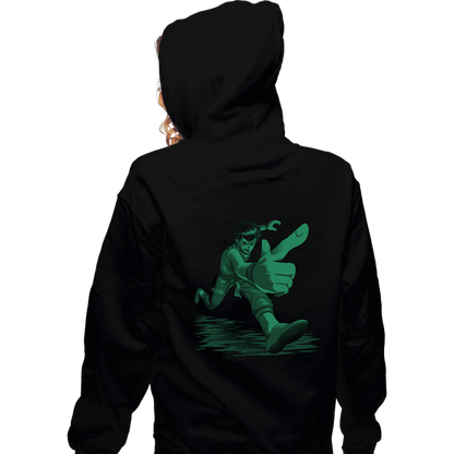 Zippered Hoodies, Unisex / Small / Black