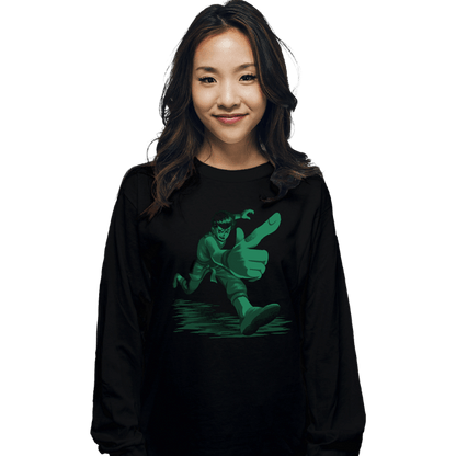 Long Sleeve Shirts, Unisex / Small / Black