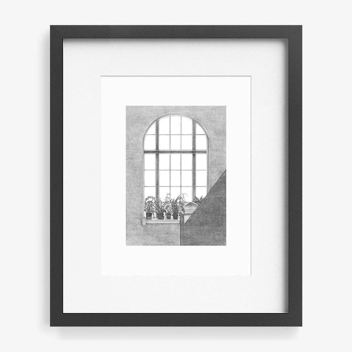 16 x 12 inches | Edition of 30 / Black / Matted