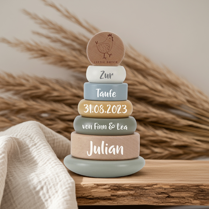 Stapelturm Little Farm - Zur Taufe