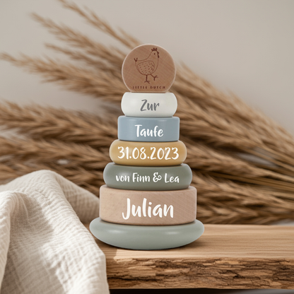 Stapelturm Little Farm - Zur Taufe