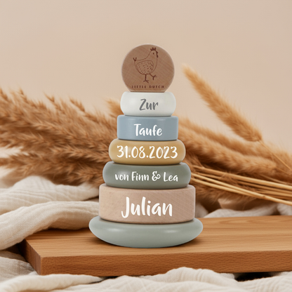 Stapelturm Little Farm - Zur Taufe