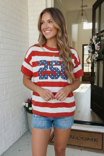 Stars and Stripes '250' Top