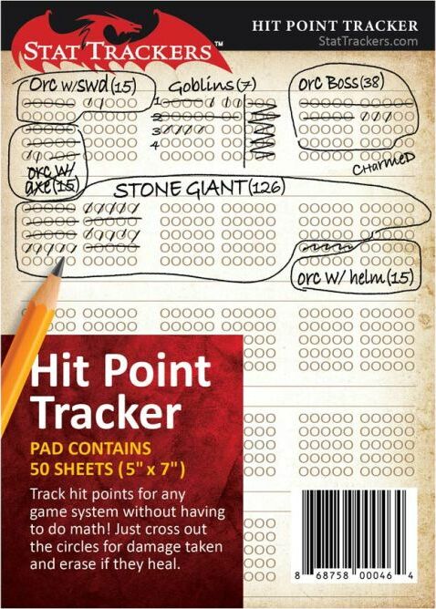 Stat Trackers: Hit Point Trackers