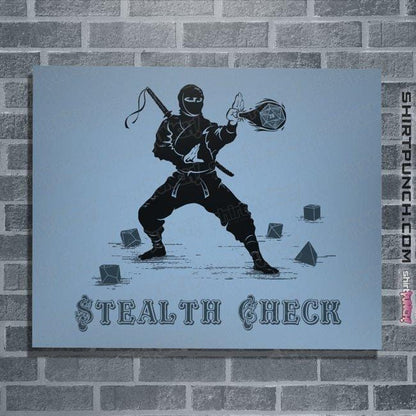 Posters / 4"x6" / Powder Blue