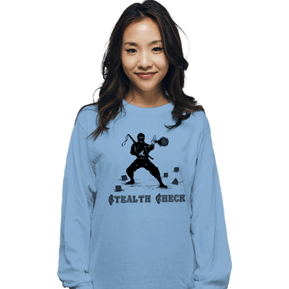 Long Sleeve Shirts, Unisex / Small / Powder Blue