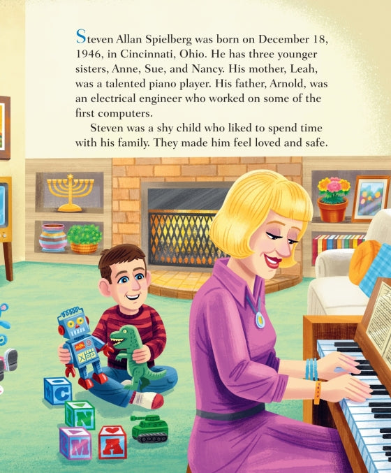 Steven Spielberg: A Little Golden Book Biography