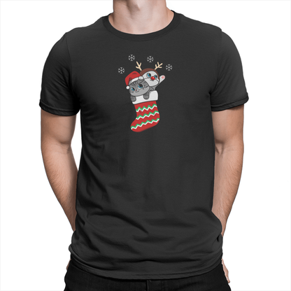 Stocking Stuf-fur Holiday Unisex Shirt Black