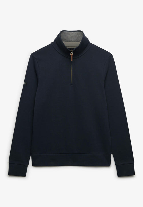 Superdry Essential Pique Half Zip Sweater