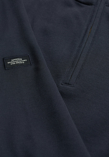Superdry Essential Pique Half Zip Sweater