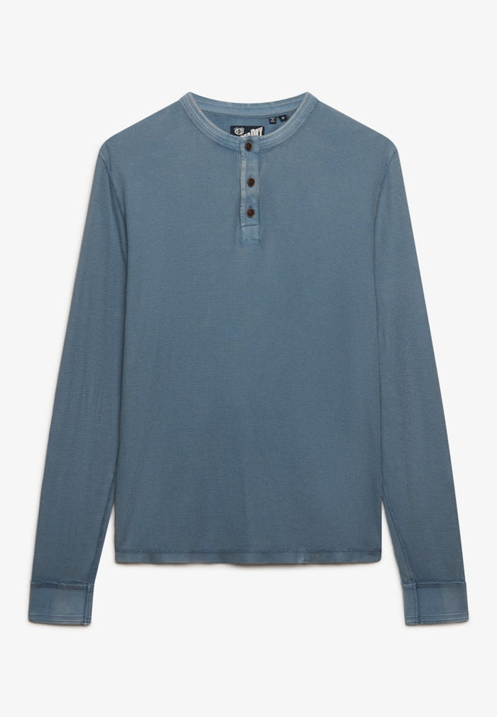 Superdry Textured Grandad L/S Top