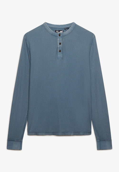 Superdry Textured Grandad L/S Top