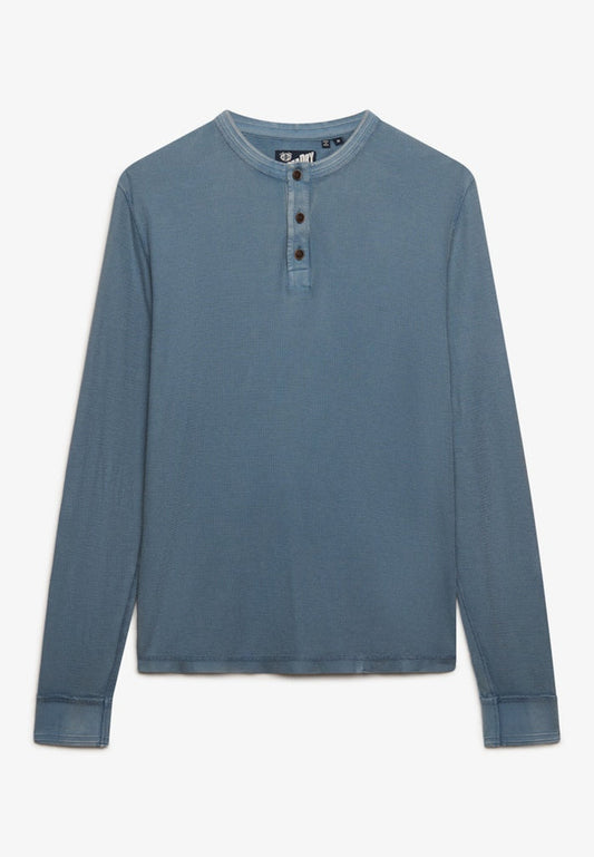 Superdry Textured Grandad L/S Top