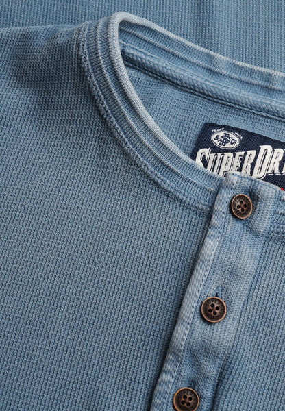 Superdry Textured Grandad L/S Top