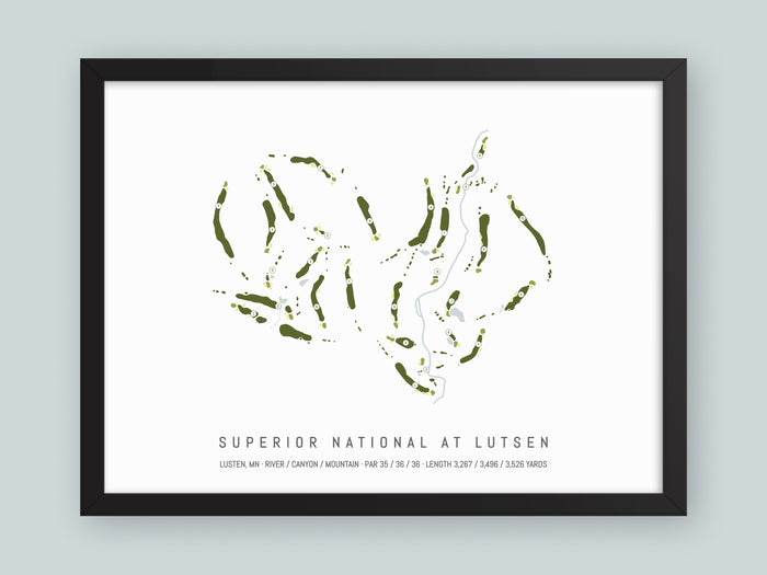 Superior-National-at-Lutsen-MN--Black-Frame-24x18-With-Hole-Numbers
