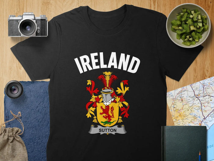 Ireland Sutton Crest Design Graphic T-Shirt
